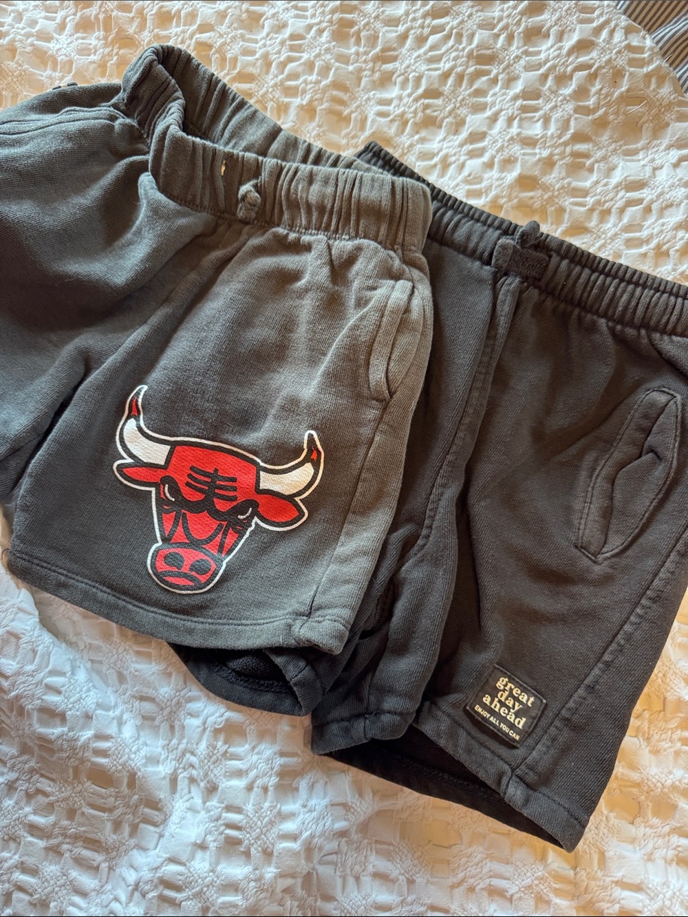 Kids Black Shorts
